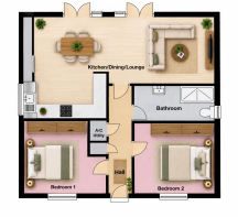 Polished Two-Bedroom House Floor Plan (1).png