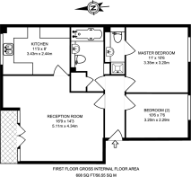 Floorplan area for info only, not for £/sq. ft valuation
