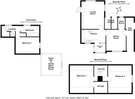 Newlands Cottage - Floorplan