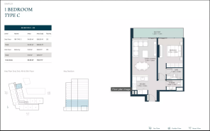 1BHK-Floor Plan