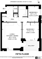 Floorplan area for info only, not for £/sq. ft valuation