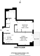 Floorplan area for info only, not for £/sq. ft valuation