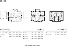 Plot 101 Rivers Edge - Floorplan