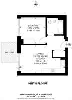 Floorplan area for info only, not for £/sq. ft valuation