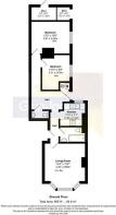 Floorplan - Flat 1 20 Clifton Road Littlehampton B