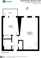 Floorplan area for info only, not for Â£/sq. ft valuation