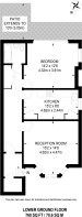 Floorplan area for info only, not for £/sq. ft valuation
