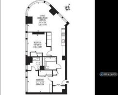 Floorplan 878 Sq Ft