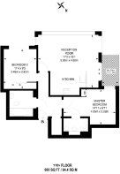 Floorplan area for info only, not for £/sq. ft valuation