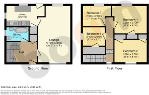 Cleeves Avenue, Dalry Floor Plan