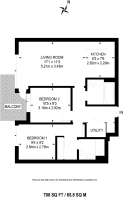 Floorplan area for info only, not for £/sq. ft valuation