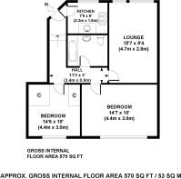 54 Rashleigh House - Floorplan