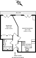 Floorplan area for info only, not for £/sq. ft valuation