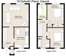 19 Dalkeith Place, Hawick - 2D - 1. Floor - Letter