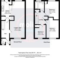 Floorplan - 21 Elspring Mead, Littlehampton, BN17 