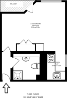 Floorplan area for info only, not for £/sq. ft valuation