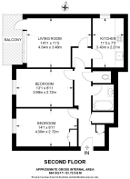 Floorplan area for info only, not for £/sq. ft valuation