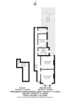 Floorplan area for info only, not for £/sq. ft valuation