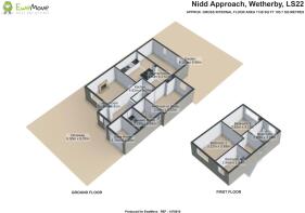EweMove Harrogate 3D Plot Plan
