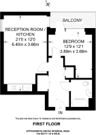 Floorplan area for info only, not for £/sq. ft valuation