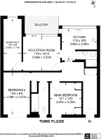 Floorplan area for info only, not for £/sq. ft valuation