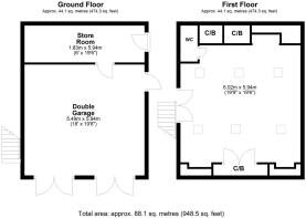 Ceffyl Gwyn, Llansannan.jpg