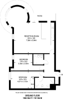 Floorplan area for info only, not for £/sq. ft valuation