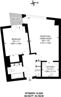 Floorplan area for info only, not for £/sq. ft valuation