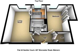 Flat 42 Santler Court, 207 Worcester Road, Malvern