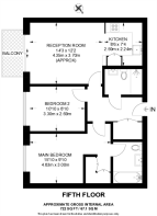 Floorplan area for info only, not for £/sq. ft valuation