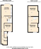 69 Raddlebarn Flat - Floor Plan