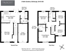 Floorplan of 3 Raith Gardens