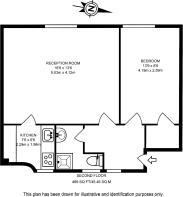 Floorplan area for info only, not for £/sq. ft valuation