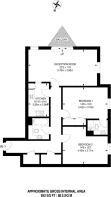 Floorplan area for info only, not for £/sq. ft valuation
