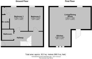 22 Frome Court, Bartestree, Hereford - all floors.