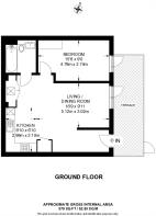 Floorplan area for info only, not for £/sq. ft valuation