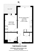 Floorplan area for info only, not for £/sq. ft valuation