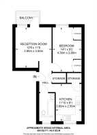 Floorplan area for info only, not for Â£/sq. ft valuation