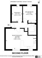 Floorplan area for info only, not for £/sq. ft valuation