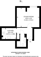 Floorplan area for info only, not for £/sq. ft valuation
