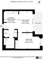 Floorplan area for info only, not for £/sq. ft valuation