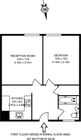 Floorplan area for info only, not for £/sq. ft valuation