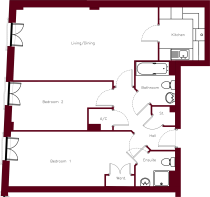 22 Polymond Floor plan