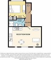 2D colour floorplan