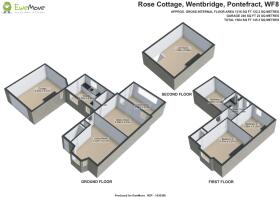 Rose Cottage 3D Floorplan