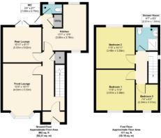FLOOR PLAN 52 BLOXWICH ROAD NORTH