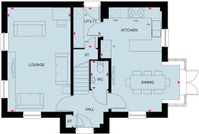 Holllinwood GF plan SaxonGreen