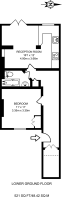 Floorplan area for info only, not for £/sq. ft valuation