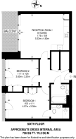 Floorplan area for info only, not for £/sq. ft valuation