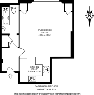 Floorplan area for info only, not for £/sq. ft valuation